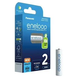 Επαναφορτιζόμενες Μπαταρίες Eneloop Panasonic BK-4MCDE/2BE AAA 800mAh 2pcs.
