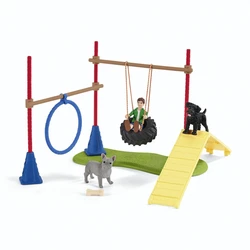 Μινιατούρα Schleich Farm World 42536 Puppy Agility Training