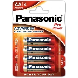 Αλκαλικές Μπαταρίες Panasonic Pro Power -AA Mignon 4pcs.