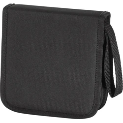 Θήκη CD/DVD Hama Wallet 32 black 11615