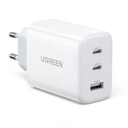 Φορτιστής Πρίζας Ugreen USB-A + 2*USB-C 65W Fast Charger