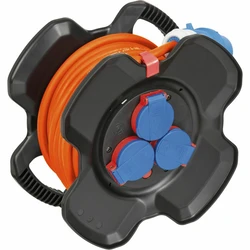Μπαλαντέζα Καρούλι Brennenstuhl Rubber Reel X-Gum CEE IP44 10m Camping