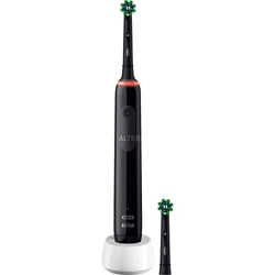 Ηλεκτρική Οδοντόβουρτσα Oral-B PRO 3 3000 Cross Action Black Edition JAS 22