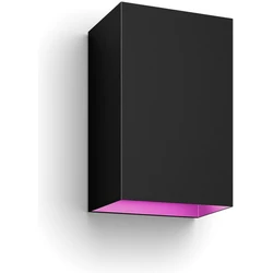 Επιτοίχιο Εξωτερικό Φωτιστικό Philips Hue Resonate white color LED wall light black
