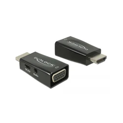 Αντάπτορας Delock HDMI-A male > VGA female with Audio