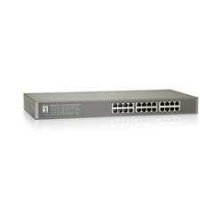 Network Switch LevelOne 24x FE FSW-2450 19" v2