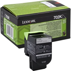 Toner Lexmark 702K - Black - original