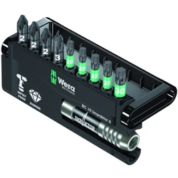 Σετ Μύτες Wera Bit-Check 10 Impaktor 4