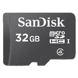 Κάρτα Μνήμης MicroSDHC 32GB SanDisk Card Only SDSDQM-032G-B35