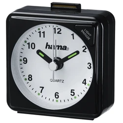 Ρολόι Ξυπνητήρι Hama Travel A50, black fluorescent Hand 186329