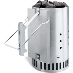 Δοχείο Εκκίνησης για Κάρβουνα Weber 3-in-1 Rapid Fire Chimney Starter Set