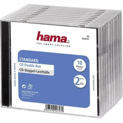 Θήκη CD Hama Double Box 10pcs Jewel-44747