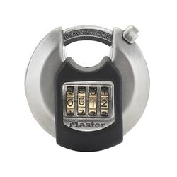 Λουκέτο Master Lock Disc Combination Lock Stainless Steel M40EURDNUM