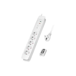 Πολύπριζο Logilink 5-fach,5xCEE 7/3 m.Fernbed. 1,5m