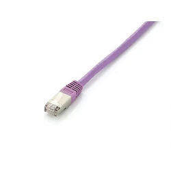 Καλώδιο Δικτύου Equip Cat6A S/FTP 2xRJ45 1.00m lila Plat.LSZH