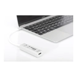 USB Hub Digitus USB2.0/C 3-Port m. Aluminium OTG