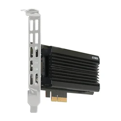 Controller PCIe IcyDock M.2 NVMe SSD to Card with heats