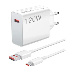 Φορτιστής Πρίζας Xiaomi 120W Charging Combo (Type A) + USB-C Cable