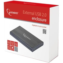 Θήκη Σκληρού Δίσκου 2,5 Gembird USB2.0 for SATA HDDs - mini-USB 5pin