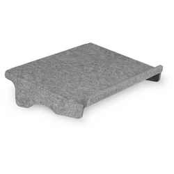 Βάση Laptop Bakker Elkuizen document holder Q-doc 100 circular, gray