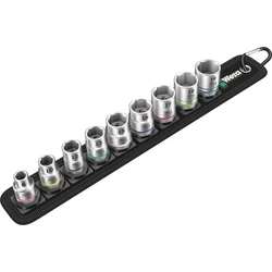 Σετ Καρυδάκια Wera Belt B 4 Zyklop Socket Set 3/8 Drive