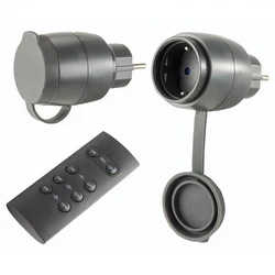 Εξωτερική Πρίζα Ρεύματος Wi-Fi REV Radio Switch Set 2 + 1 Mini outdoor black