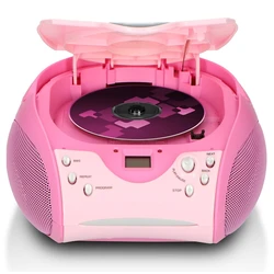Φορητό Ραδιόφωνο CD Lenco SCD-24 pink