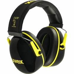 Ωτοασπίδες Εργασίας uvex capsule K2 black/yellow