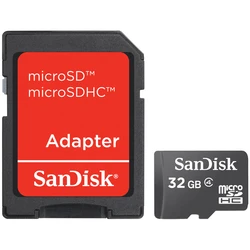 Κάρτα Μνήμης MicroSD 32GB SanDisk SDHC
