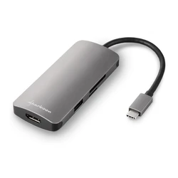 Docking Station Sharkoon Multiport USB 3.0 Type C dark gray