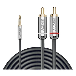 Καλώδιο RCA Lindy to Phono 3.5mm Cromo line 5m