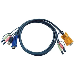 Καλώδιο KVM Aten 2L-5302U - Keyboard / Video / Mouse / Audio - 1.83 m
