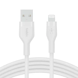 Καλώδιο USB Belkin Flex Lightning/USB-A 2m white CAA008bt2MWH
