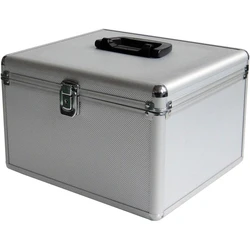 Κιβώτιο CD/DVD MediaRange DJ-Case for 300 CD/DVDs silver