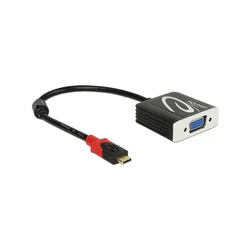 Αντάπτορας Delock USB/C to VGA male / female (DP Alt Mode)