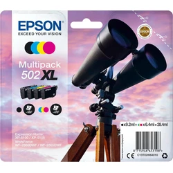 Μελάνι Epson Multipack BK/C/M/Y 502 XL T 02W6