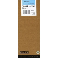 Μελάνι Epson light cyan T 606 220 ml T 6065