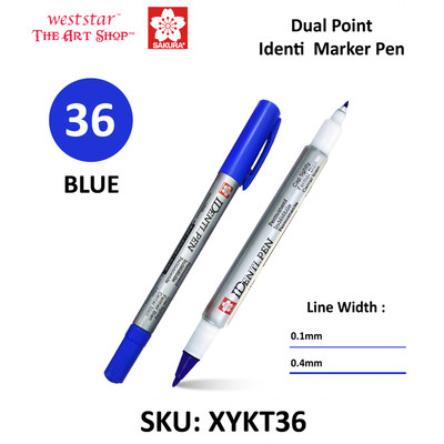 Product Μαρκαδόρος Sakura Identi 36 Μπλε (XYKT36) base image
