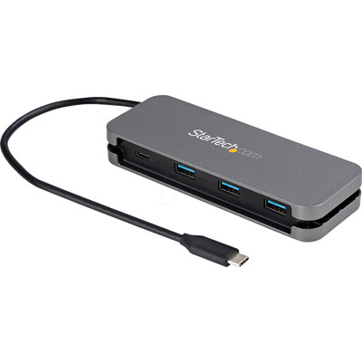 Product USB Hub StarTech 4 PORT USB C CABLE MGR base image