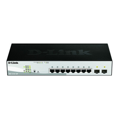Product Network Switch D-Link 10-PORT LAYER2 POE+ SMART base image
