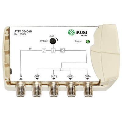 Product Ενισχυτής Γραμμής Ikusi ATP400-C48 4 Εξόδων base image