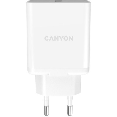 Product Φορτιστής Πρίζας Canyon 1xUSB-A 24W Quick Charge 3.0 white retail base image