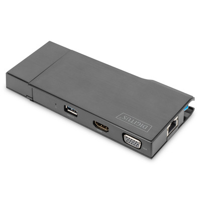 Product Docking Station Digitus DA-70894 USB 3.0 - VGA, HDMI - GigE base image