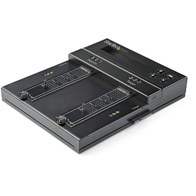 Product HDD Docking Station StarTech M.2 SATA & M.2 NVMe Duplicator and Eraser, AHCI/NVMe, TAA base image