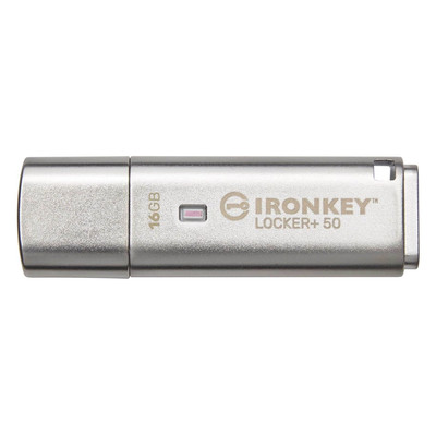 Product USB flash 32GB Kingston IronKey Locker+ 50 base image