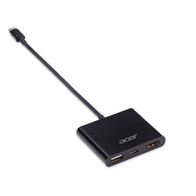 Product Αντάπτορας USB Acer - external video adapter - black base image