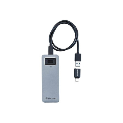 Product Εξωτερικός Σκληρός Δίσκος 1TB Verbatim Executive M.2 SSD Fingerprint Secure - USB 3.2 Gen 1 base image