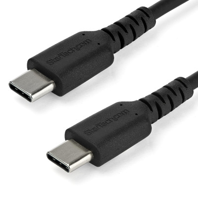 Product Καλώδιο USB StarTech - Fast Charge & Sync 3.1 Type C to C - TPE Jacket Aramid Fiber M/M 60W Black -2 m base image