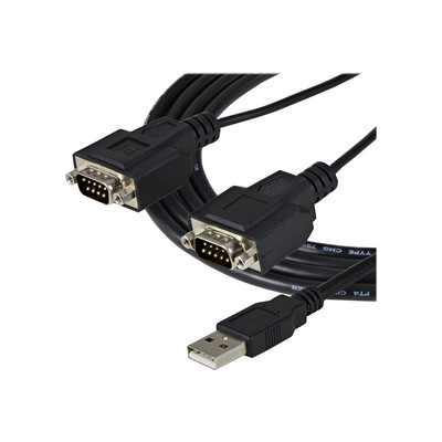 Product Καλώδιο USB StarTech to Serial Adapter - 2 Port - COM Port Retention - FTDI RS-232 x 2 base image