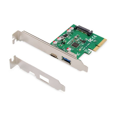 Product Controller Digitus DS-30225 - USB adapter - 3.0 - USB-C 3.1 x 1 + USB 3.1 Gen 2 x 1 base image